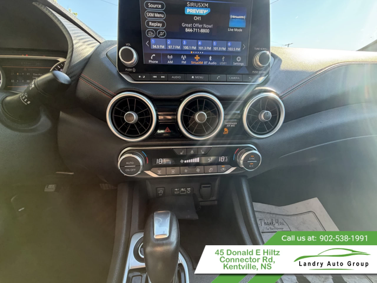 2024 Nissan Sentra SR CVT Main Image